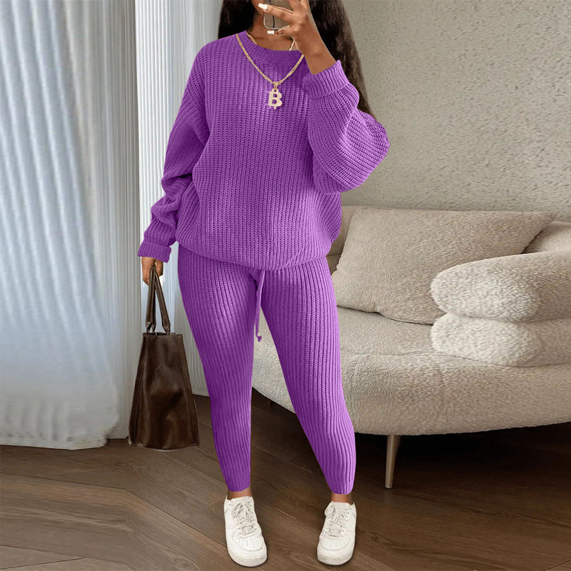 TAMAT - Comfortable Long Sleeve Knit Sweater