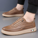 Cormac – High-Quality Leather Urban Sneakers with Comfort Cushioned Sole