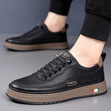 Cormac – High-Quality Leather Urban Sneakers with Comfort Cushioned Sole