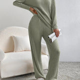 ELMERT - V-Neck Long Sleeve Top
