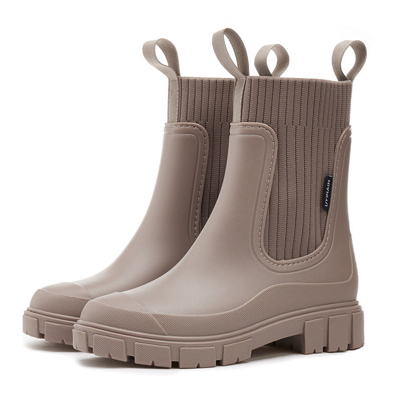 OVETTE™ – Timeless Waterproof Ankle Boots with Non-Slip Design