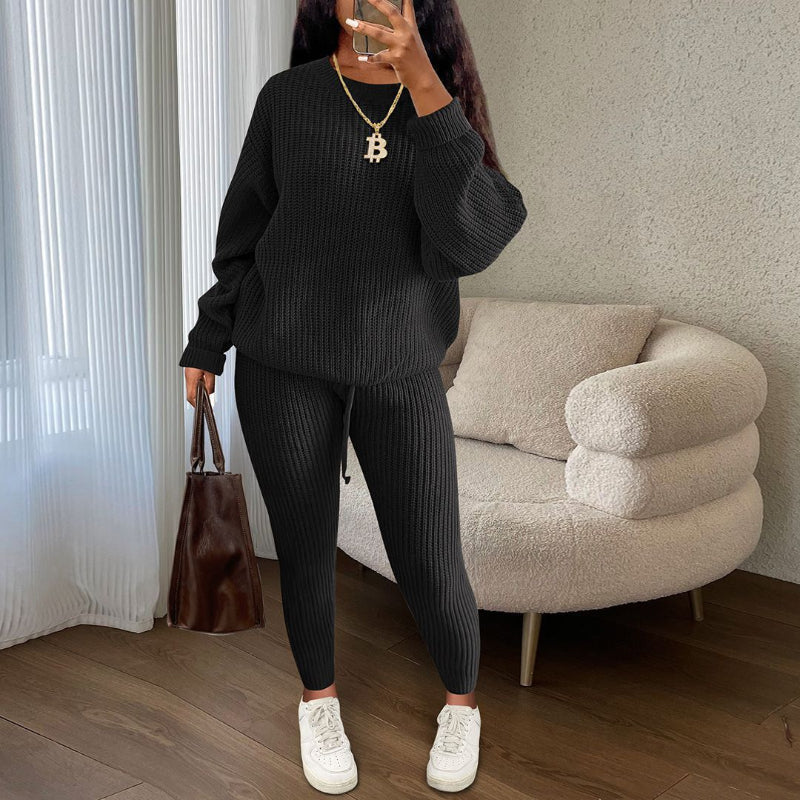 TAMAT - Comfortable Long Sleeve Knit Sweater