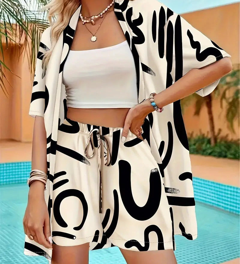 FANNIET - Effortless Floral Summer Blouse