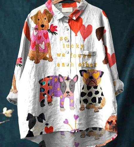Quimmy - Artistic Dog Graphic Tee