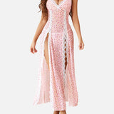 LUZY™ - Elegant V-Neck Maxi Nightdress for Relaxed Nights