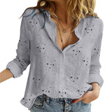 Sandra - Timeless Printed Blouse