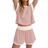 NATIAMI™ – Relaxed Summer Tee and Shorts Set
