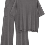 FILTAT - Essential Top with Elastic Waistband