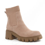 AVAT - Chunky Slip-On Chelsea Ankle Boots