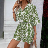 PHILOMENA™ - Chic Floral Boho Romper for Summer