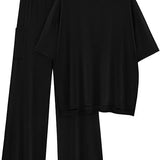 FILTAT - Essential Top with Elastic Waistband