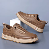 Cormac – High-Quality Leather Urban Sneakers with Comfort Cushioned Sole