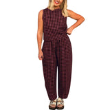 LEIGH™ - Breezy Sleeveless Two-Piece Lounge Set