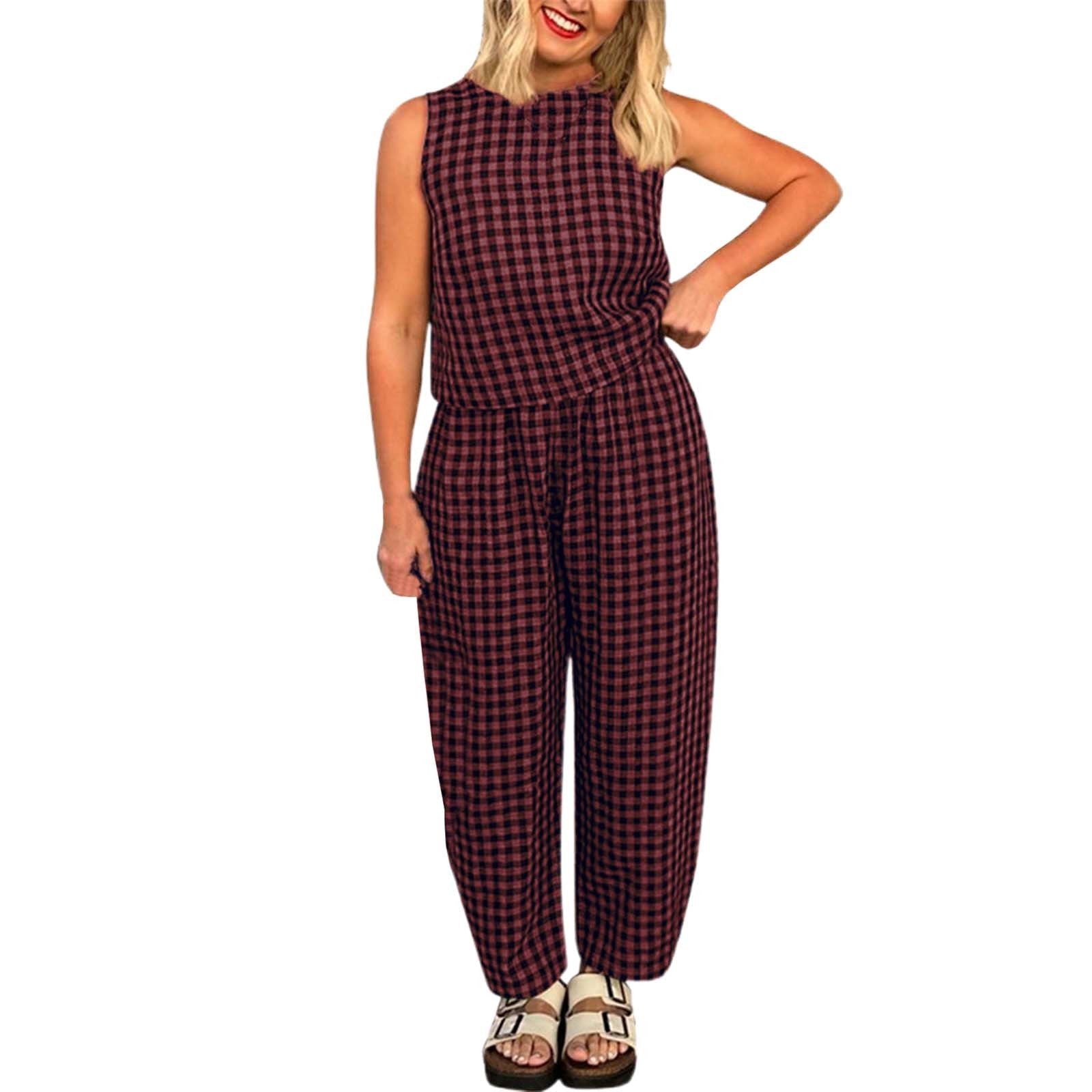 LEIGH™ - Breezy Sleeveless Two-Piece Casual Loungewear Set
