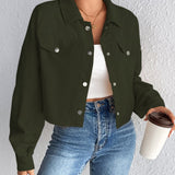 TALLULAH™ – Retro Collared Button-Up Jacket