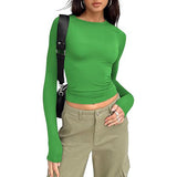 Jihyo - Relaxed Fit Long Sleeve Round Neck Tee