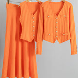 XANDYT - V-Neck Button-Up Vest and High