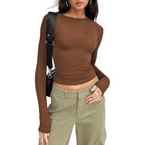 Jihyo - Relaxed Fit Long Sleeve Round Neck Tee