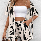 FANNIET - Effortless Floral Summer Blouse