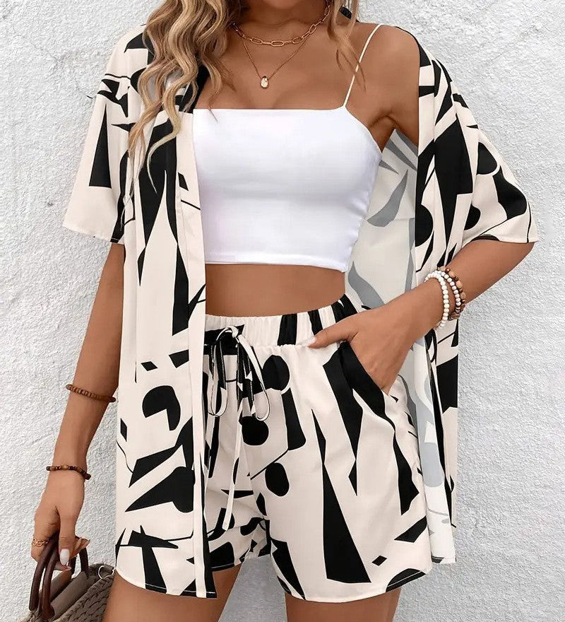 FANNIET - Effortless Floral Summer Blouse