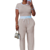 JELENAT - Cozy Summer T-Shirt and Pants Set