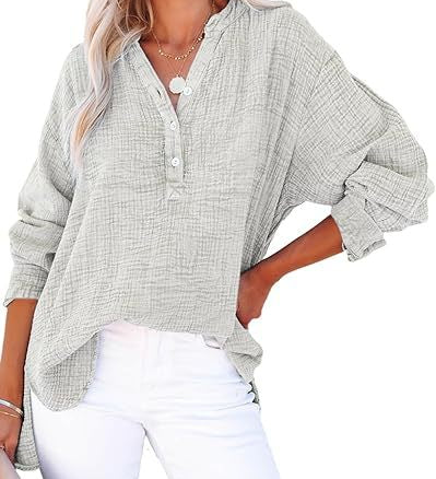 Ayla - Relaxed V-Neck Top