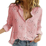 Sandra - Timeless Printed Blouse