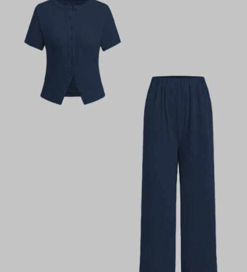 MIRANDAT - Button-Up Top with Wide Fit