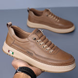 Cormac – High-Quality Leather Urban Sneakers with Comfort Cushioned Sole