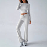 KUTIST - Cropped Round Neck Top