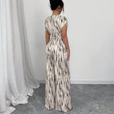 KENDI™ - Elegant Wide-Leg Jumpsuit with Asymmetrical Strap