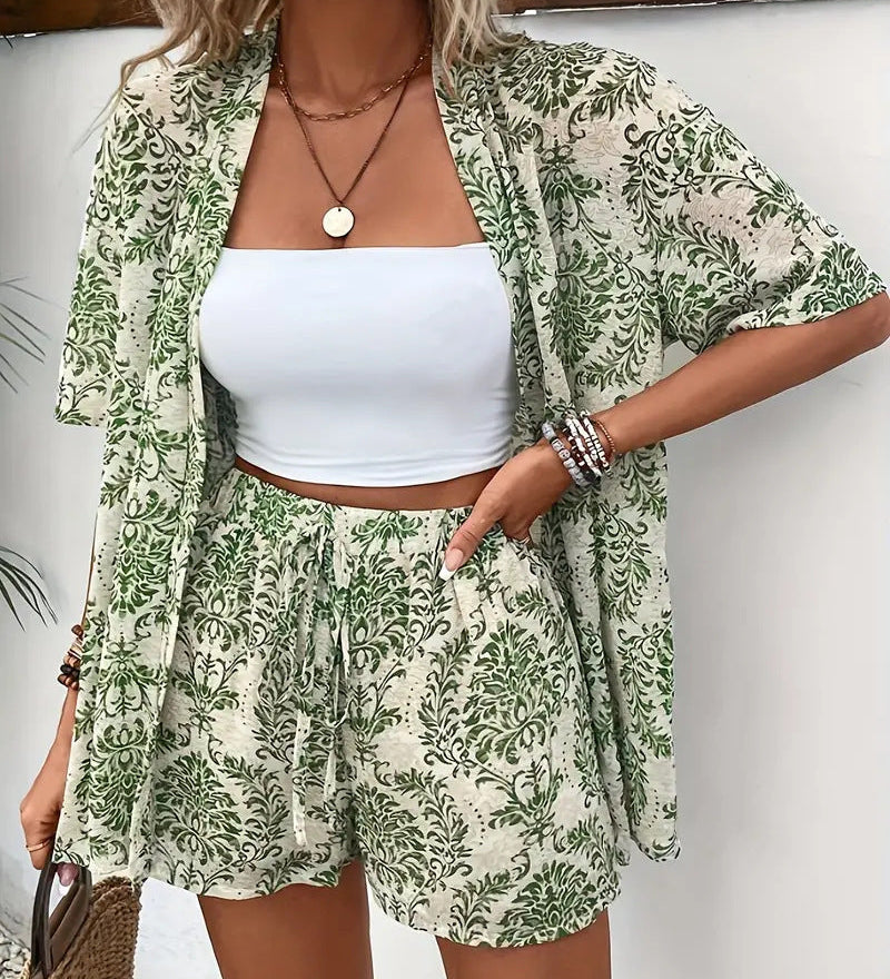 FANNIET - Effortless Floral Summer Blouse