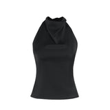Henya - Breezy Backless Sleeveless Summer Top