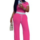 JELENAT - Cozy Summer T-Shirt and Pants Set
