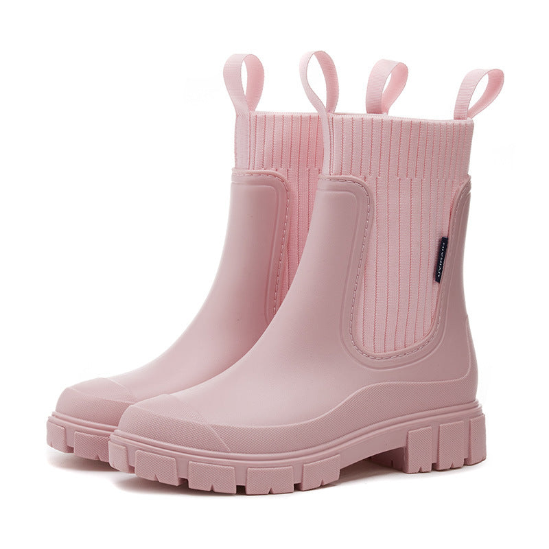 OVETTE™ – Timeless Waterproof Ankle Boots with Non-Slip Design