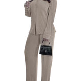 CLEOT - Stylish Long Sleeve Shirt with Collar