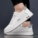 Cormac – High-Quality Leather Urban Sneakers with Comfort Cushioned Sole