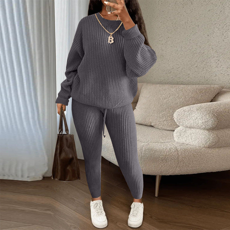 TAMAT - Comfortable Long Sleeve Knit Sweater