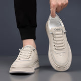 Cormac – High-Quality Leather Urban Sneakers with Comfort Cushioned Sole