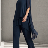 Amelie - Chic Two-Piece Palazzo Ensemble