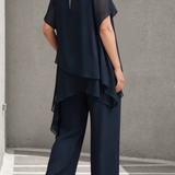 Amelie - Chic Two-Piece Palazzo Ensemble