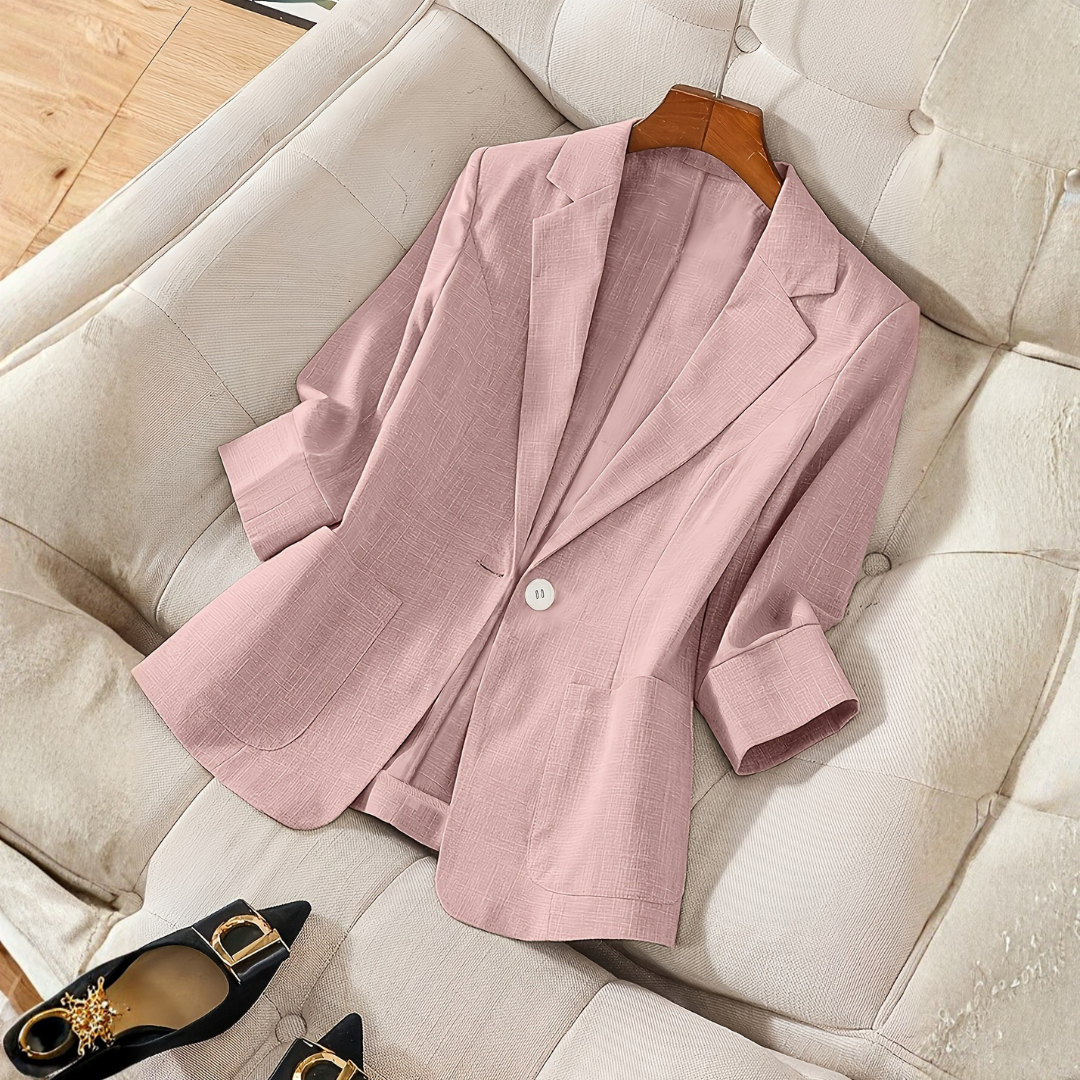 WYNDHAM™ – Custom One-Button Fitted Blazer
