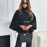 GAMORA™ - Chic High Neck Cape Coat