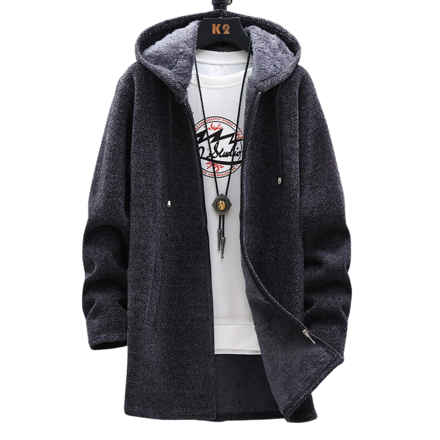 ROSA™ Longline Zip-Up Hoodie