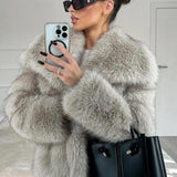 ROYA™ | Luxurious Fur Coat