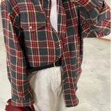 Norah - Simple Casual Flannel Shirt