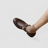 Zhelynne | Square-Toe Orthopedic Mary Jane Shoes