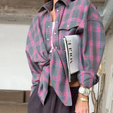 Norah - Simple Casual Flannel Shirt