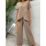 Lorrina - Chic Soft Two-Piece Ensemble