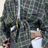 Norah - Simple Casual Flannel Shirt